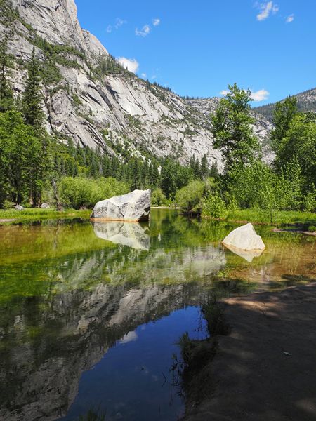 Mirror Lake in Yosemite National Park